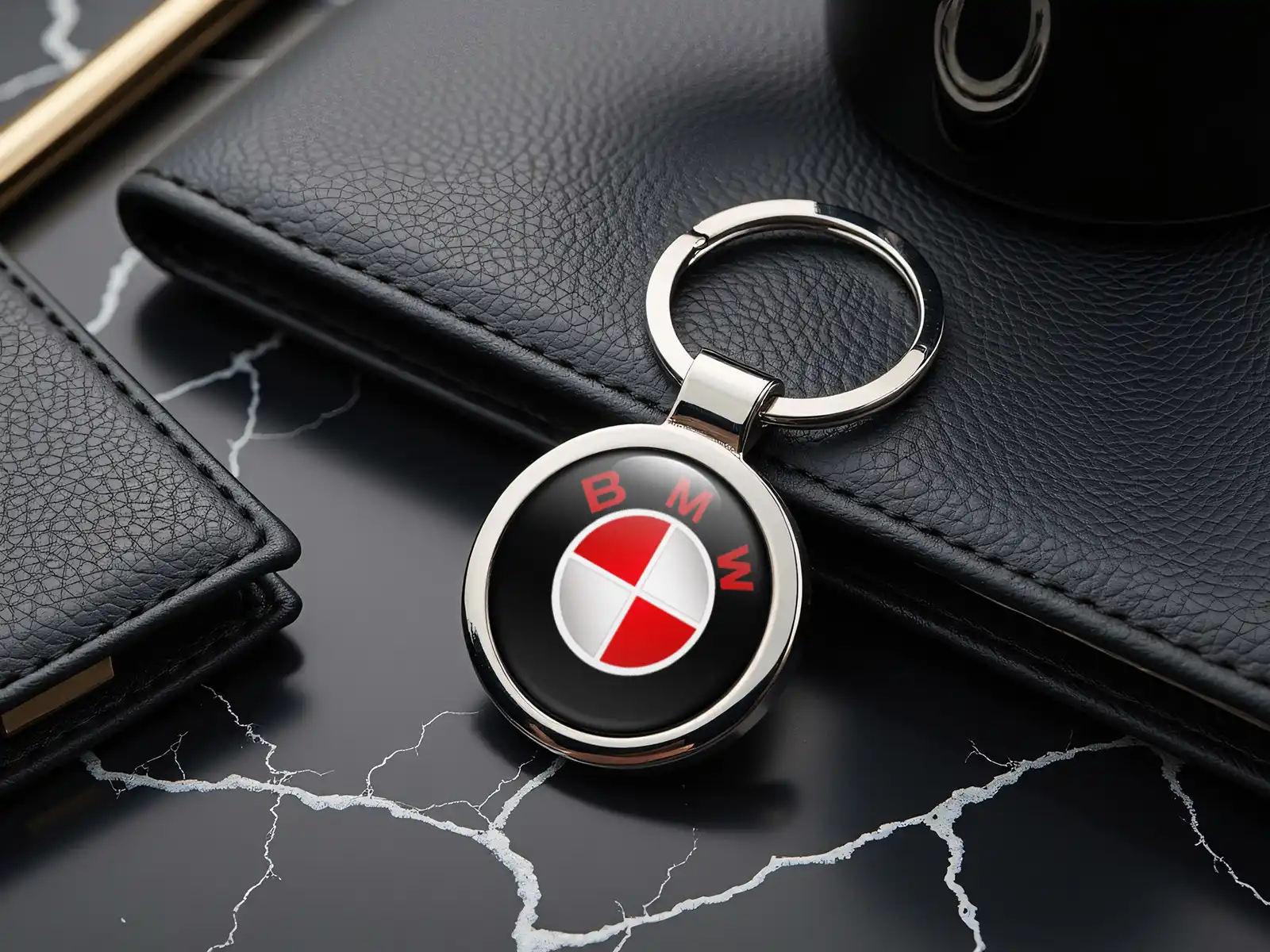 BMW Porte-Clés Photo Métal Max Pro Édition
